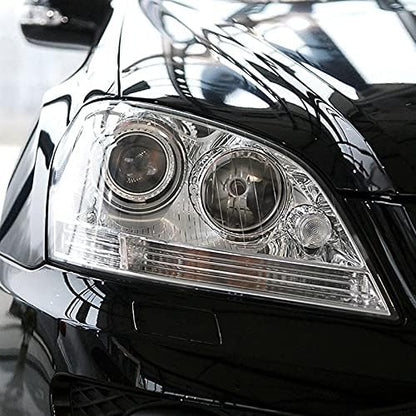DYBANP Car headlight lens cover,For Mercedes-Benz W164 ML350 500 2005-2008,Car Headlight Lens Cover Headlight Lamp Shade