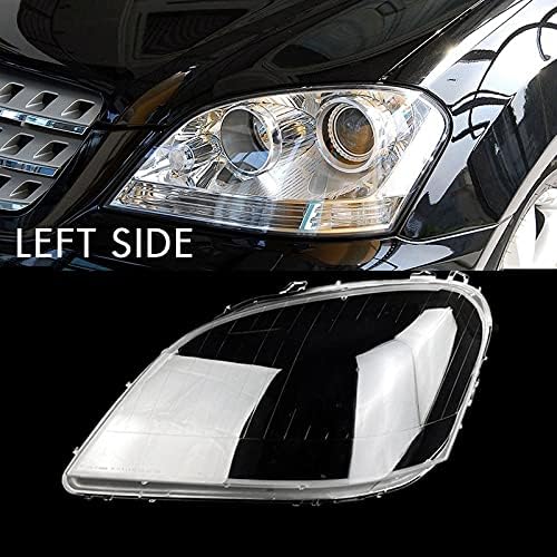 DYBANP Car headlight lens cover,For Mercedes-Benz W164 ML350 500 2005-2008,Car Headlight Lens Cover Headlight Lamp Shade