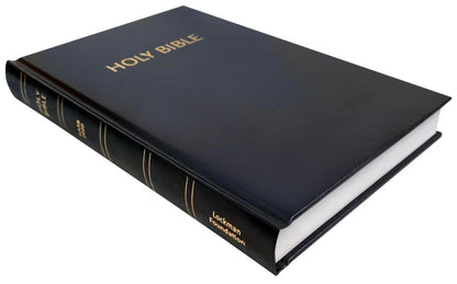 NASB Pew Bible, Black, Hardcover, 2020 text