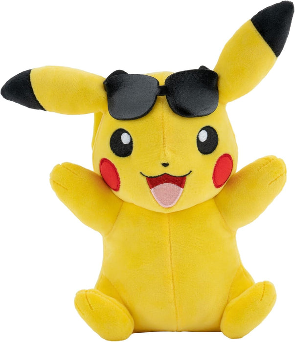 Pokemon Pikachu with Sunglasses Accy, Plush Toy, 20 cm