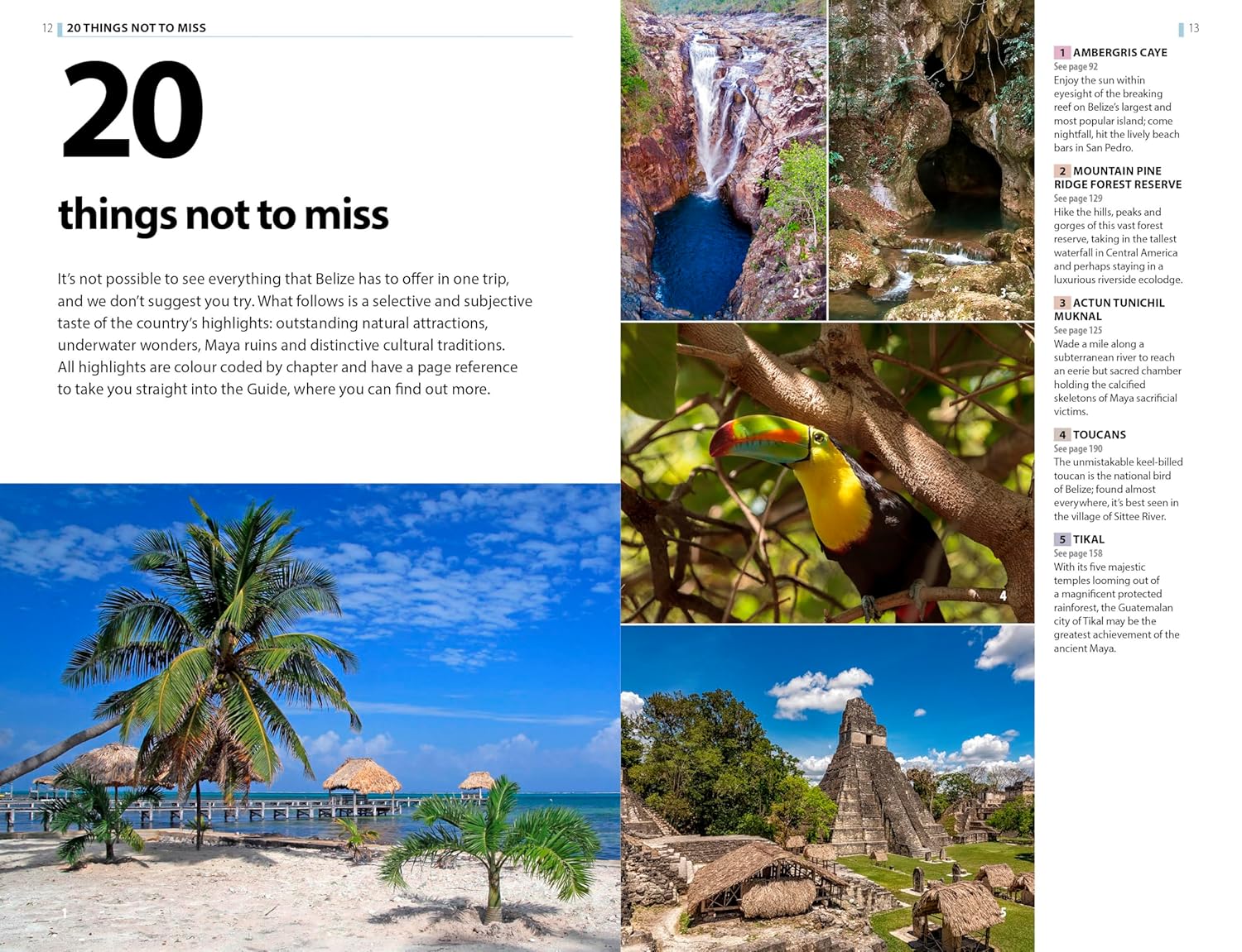 Rough Guides Belize with Tikal and Flores: Travel Guide with eBook