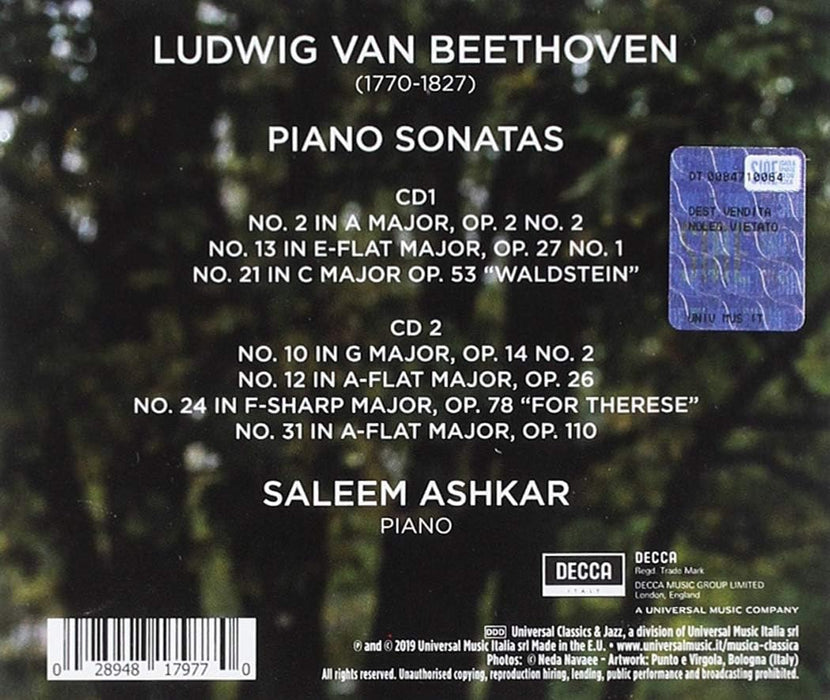 Sonatas 2, 10, 12, 13, 21