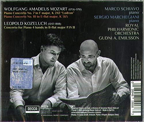 Concerti Per Due Pf. K242