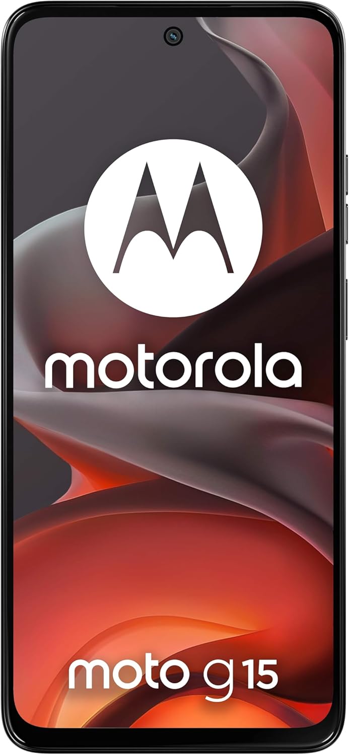 Motorola moto g15 8/512GB, Doppia fotocamera 50+5MP + sensore antisfarfallio, Display 6.72" FHD+ 60Hz, batteria 5200mAh, MediaTek Helio G81, Android 15, Gravity Grey
