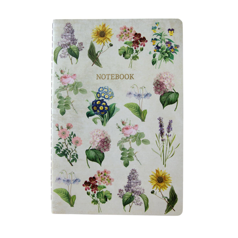 Sass & Belle Vintage Flowers A5 Notebook