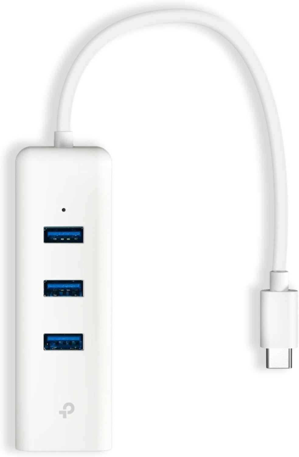 USB Type-C 3-Port Hub Gigabit Ethernet Adapter Enhanced Stability and Compatibility Ready to Use (UE330C