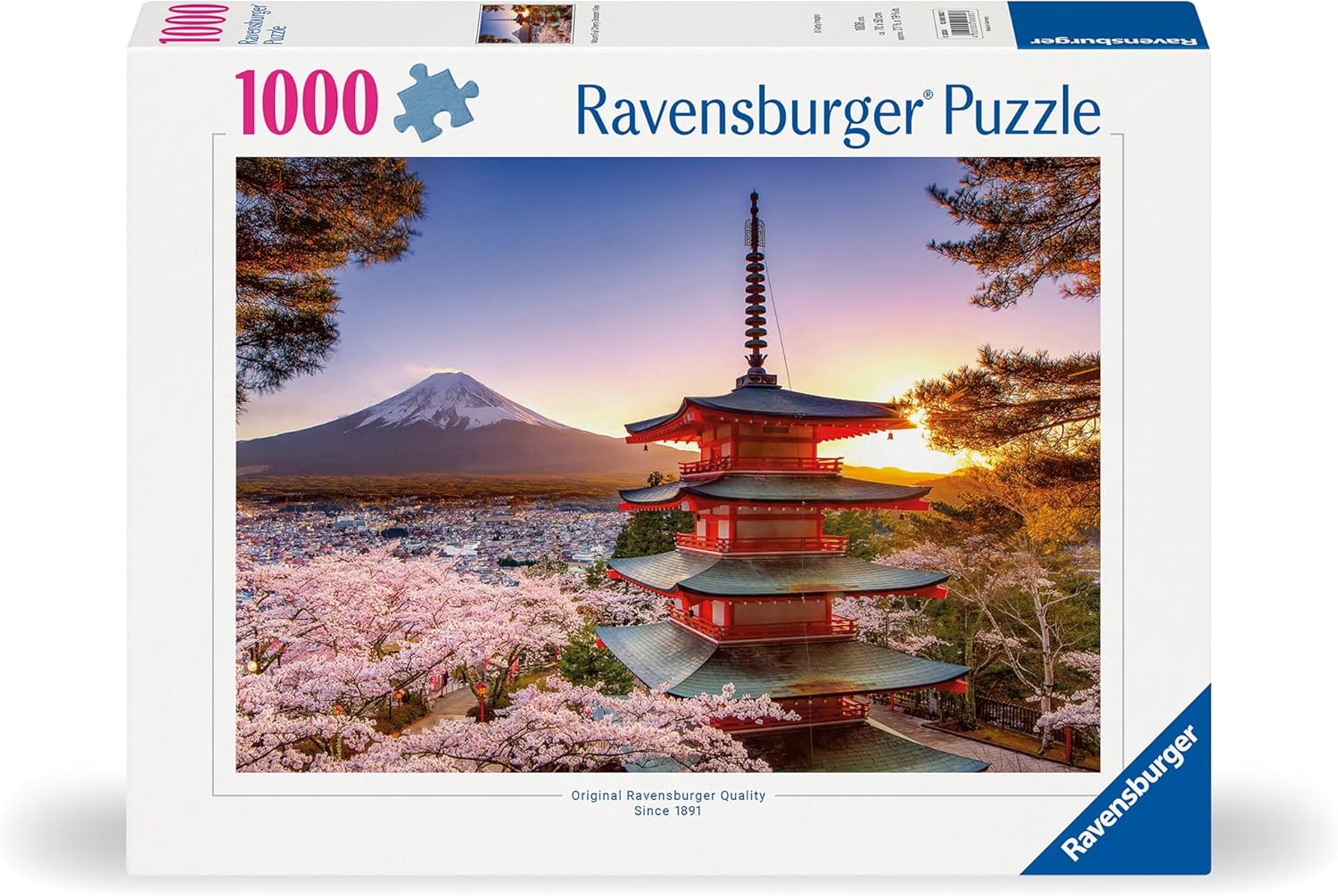 Ravensburger - Legpuzzel Kersenbloesem Bij Fuji Berg 1000st.