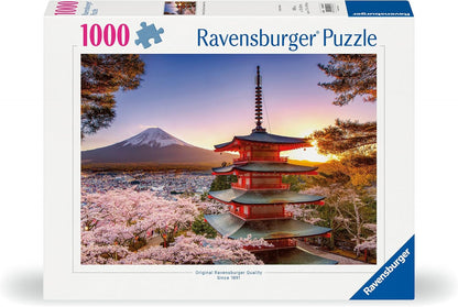 Ravensburger - Legpuzzel Kersenbloesem Bij Fuji Berg 1000st.