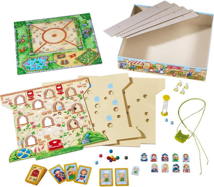 HABA Castle Climbing Frog | 3D memory game for children, games for 5 year old | 303993