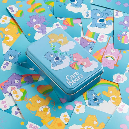 Paladone Care Bears Playing Cards for Poker, Rummy, Go Fish, Card Games, Officially Licensed Gaming Merchandise & Collectible Gift in Metal Tin