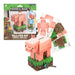 Paladone Minecraft Pig Build Your Own Money Box Kit, Officially Licensed 3D Cardboard Craft Set for Kids, DIY Piggy Bank Gift for Gamers, Multi, One Size