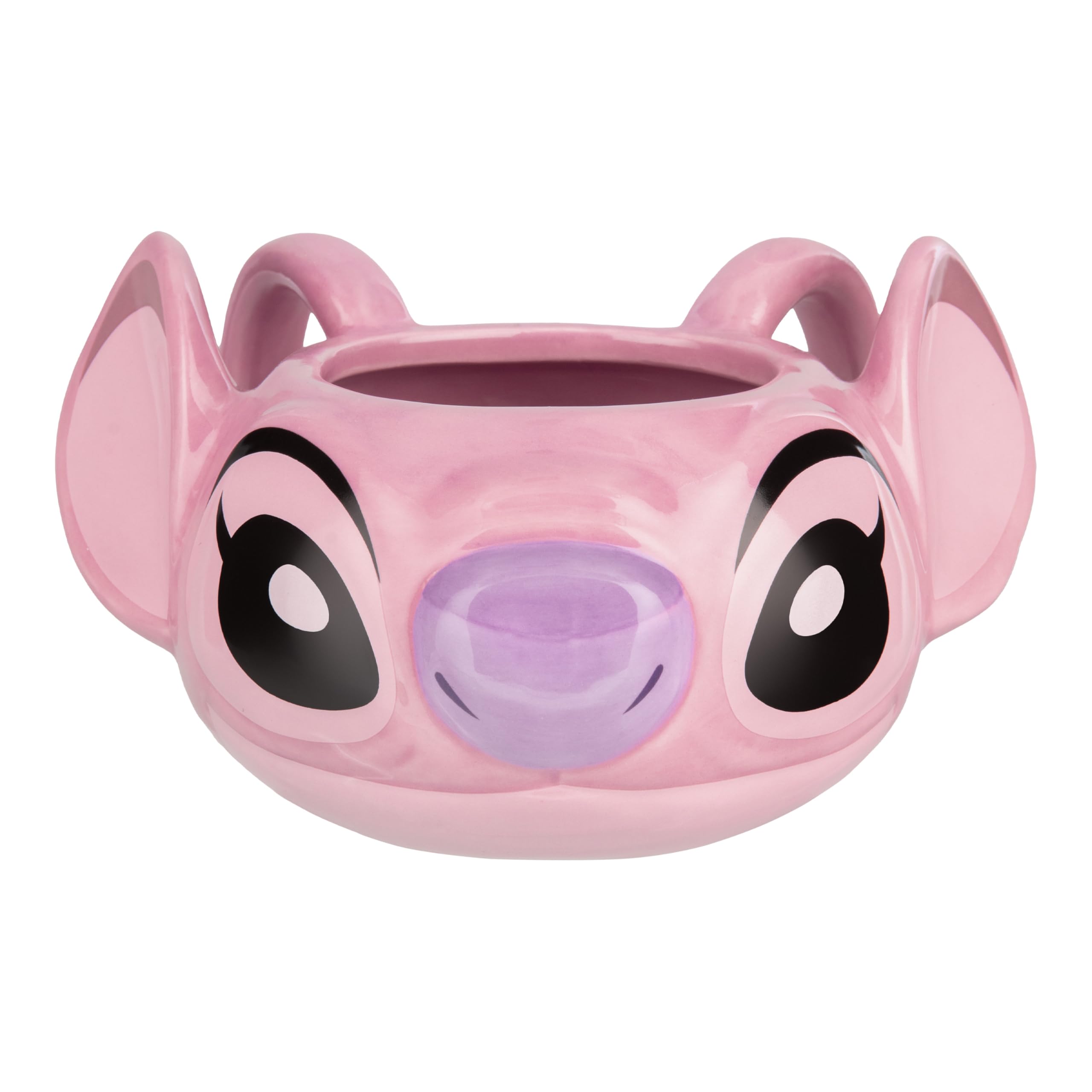 Paladone Disney Engelförmige Keramik-Kaffeetasse, 450 ml, offiziell lizenziertes Lilo & Stitch Merchandise-Produkt, 3D-Trinkgeschirr für heiße Getränke, Tee, heiße Schokolade