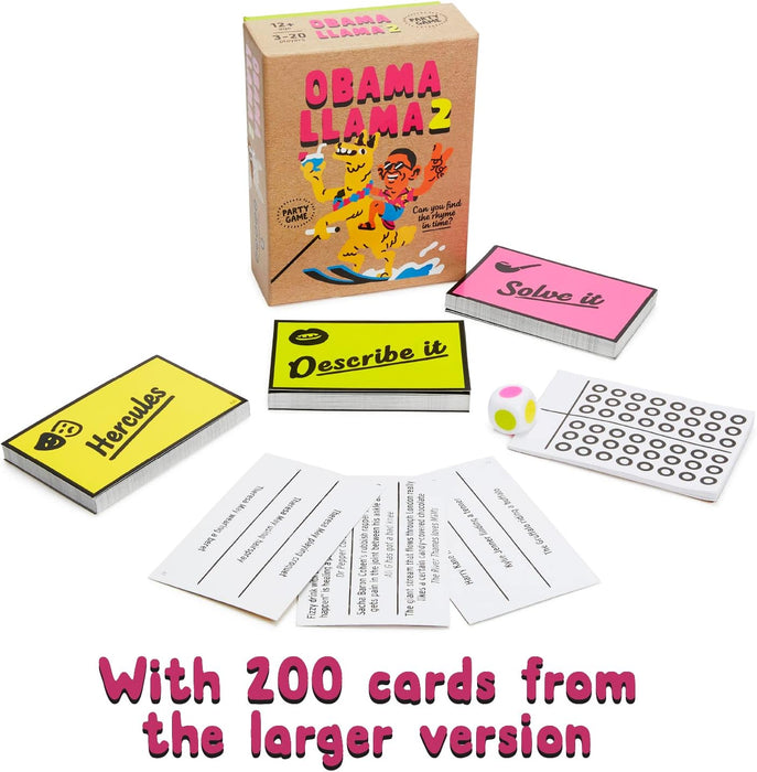 Big Potato Mini Obama Llama 2: The Family Travel Game with the Strange-Sounding Name