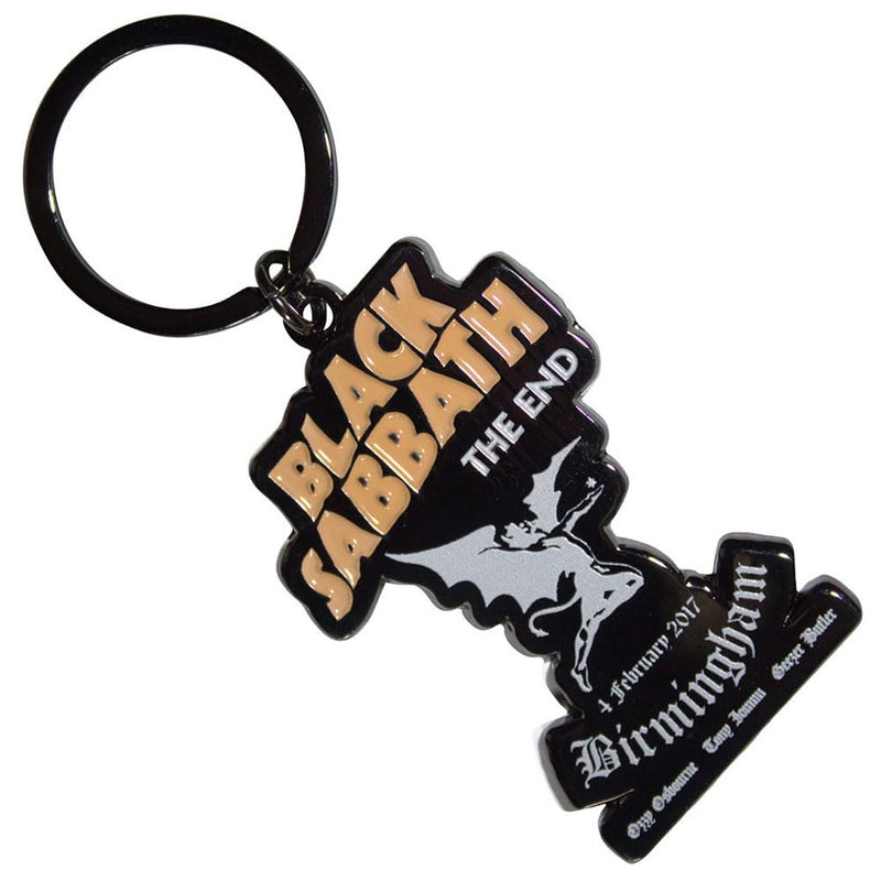 Rock Off officially licensed products Black Sabbath The End Keyring Keychain One Size