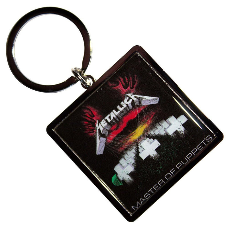Rock Off officially licensed products Metallica Master Of Puppets Keyring Keychain One Size