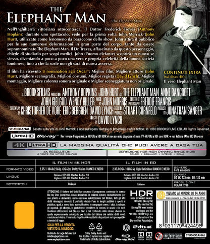 The Elephant Man - 4K (Bd 4K + Bd Hd)