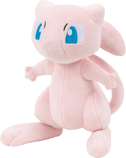 Pokemon 8" Mew Plush - Officially Licensed - Generation 1 - Quality Soft Stuffed Animal Toy Figure - Gift for Kids, Boys & Girls - 2+