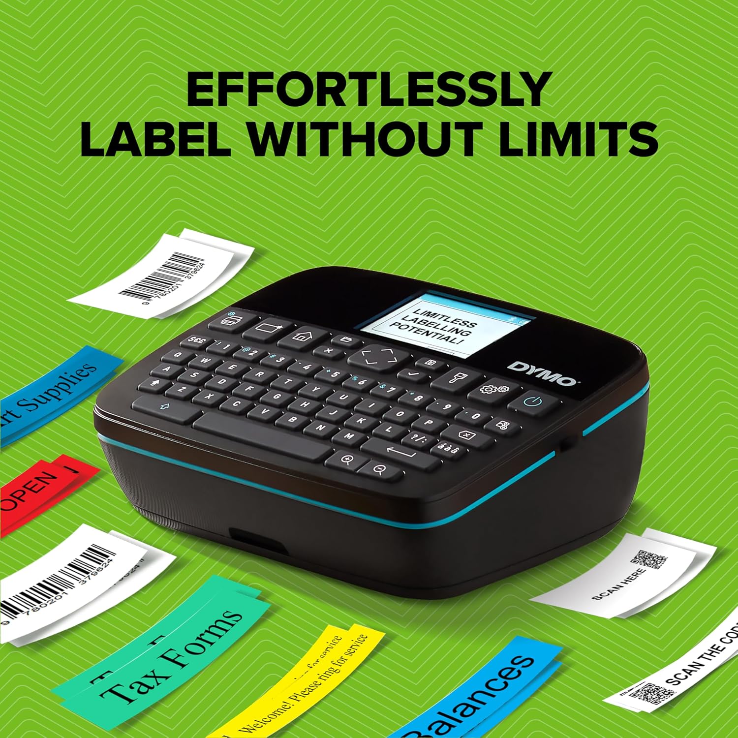 DYMO LabelManager Executive 640 CB Impresora de etiquetas portátil | Máquina etiquetadora compacta | Conectividad dual Bluetooth y USB | Compatible con etiquetas estándar y duraderas DYMO D1