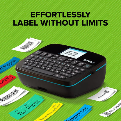 DYMO LabelManager Executive 640 CB Impresora de etiquetas portátil | Máquina etiquetadora compacta | Conectividad dual Bluetooth y USB | Compatible con etiquetas estándar y duraderas DYMO D1