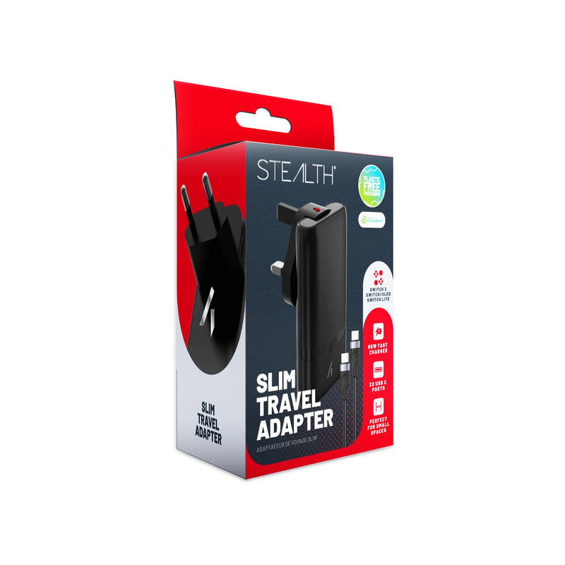 `Stealth - Slim Travel Adapter - Switch, Oled, Lite, Switch 2`