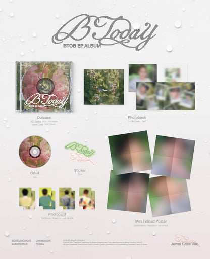 Btoday - Jewel Case Version - incl. PET Sleeve, 36pg Photobook, Photocard, Sticker + Mini-Folder Poster
