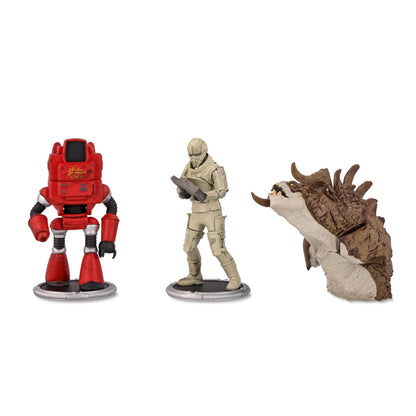 Fallout Nukatron and Synth Mini Figure Set (Build-a-Figure Deathclaw