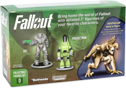 Fallout X01 and Protectron Mini Figure Set (Build-a-Figure Deathclaw