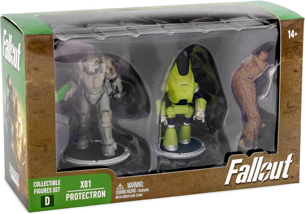 Fallout X01 and Protectron Mini Figure Set (Build-a-Figure Deathclaw