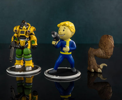 Fallout Excavator and Vault Boy (Gun) Mini Figure Set (Build-a-Figure Deathclaw