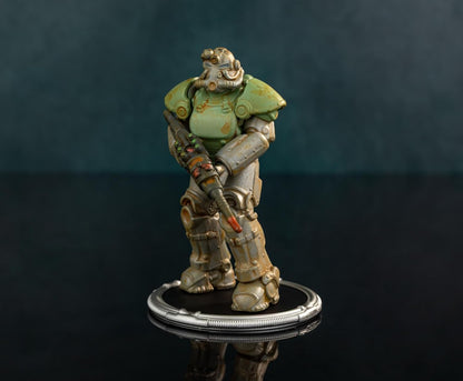 Fallout T-51 and Vault Boy (Classic) Mini Figure Set (Build-a-Figure Deathclaw
