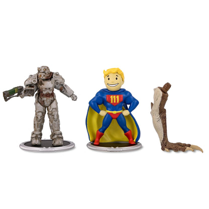 Fallout T-60 and Vault Boy (Power) Mini Figure Set (Build-a-Figure Deathclaw