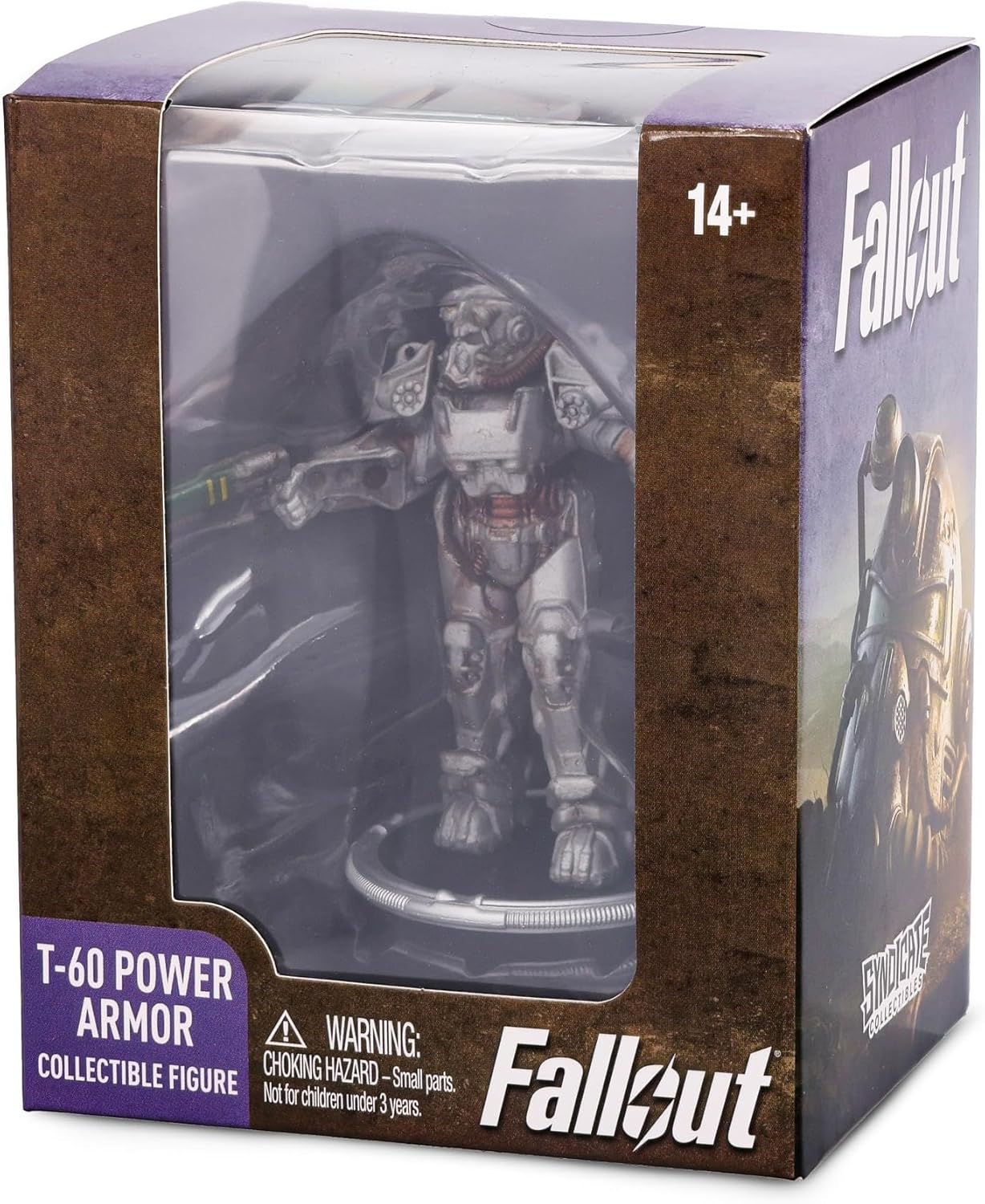 Fallout T-60 Power Armor 3-Inch Mini Figure For Adults