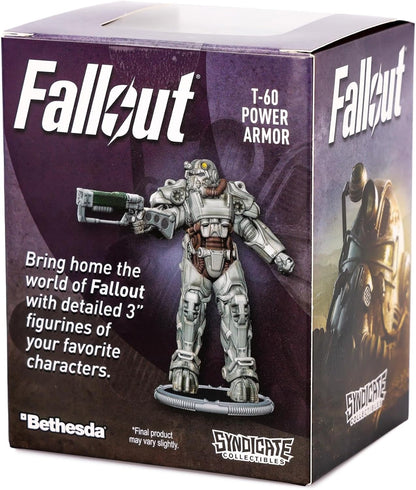 Fallout T-60 Power Armor 3-Inch Mini Figure For Adults