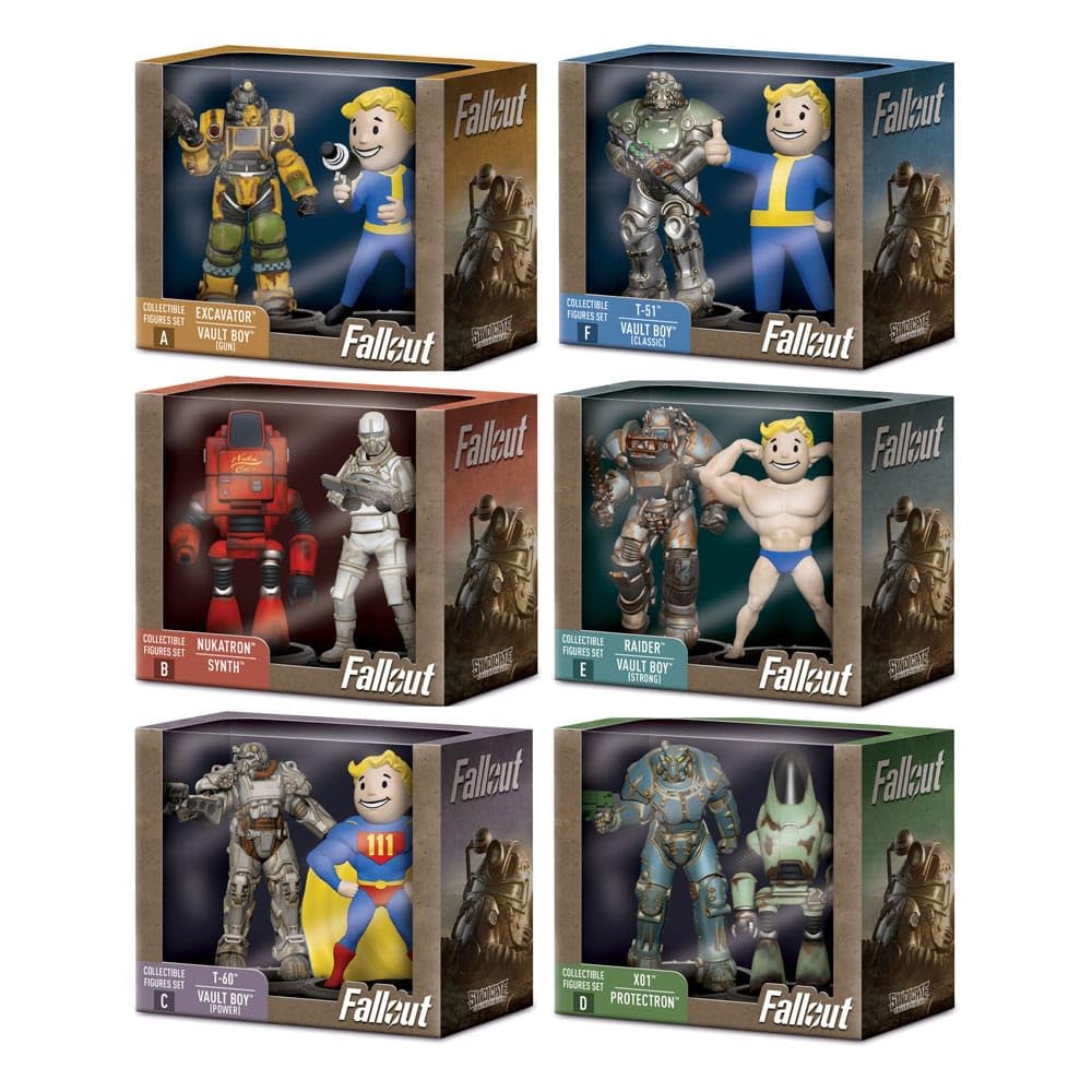 Syndicate Collectibles Fallout assortiment pack 2 figurines 7 cm (6