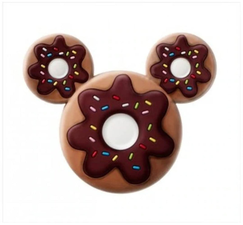 Disney Imán de PVC en Forma de Donut de Mickey Mouse, Multicolor, 3 Pulgadas