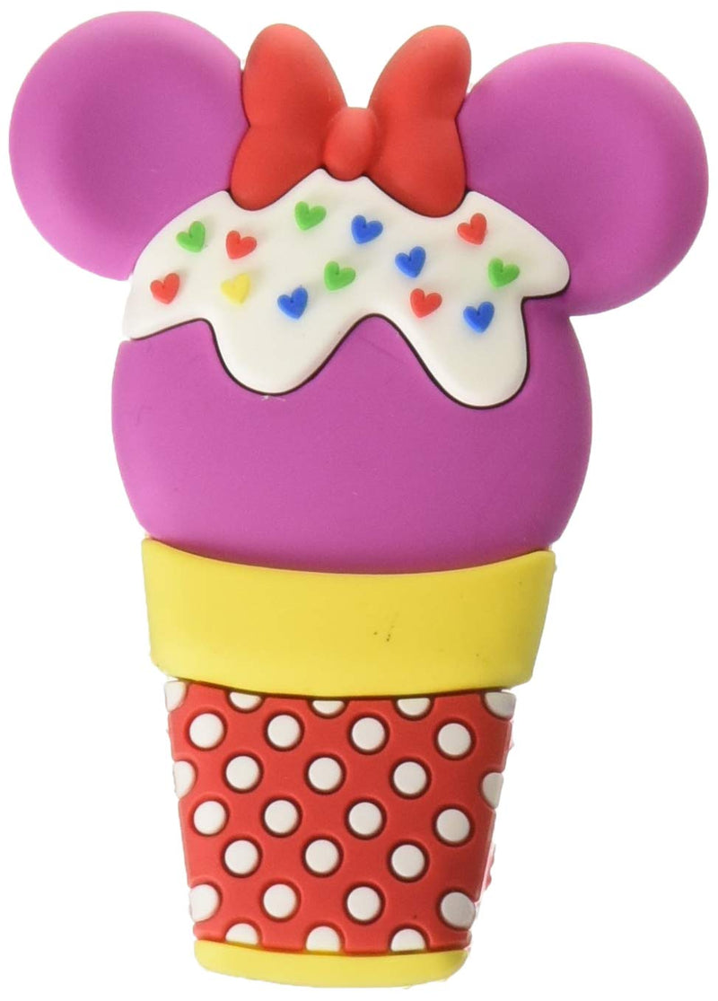 Disney Minnie Mouse - Imán de PVC con diseño de Helado, 7,6 cm, Multicolor, 7,6 cm