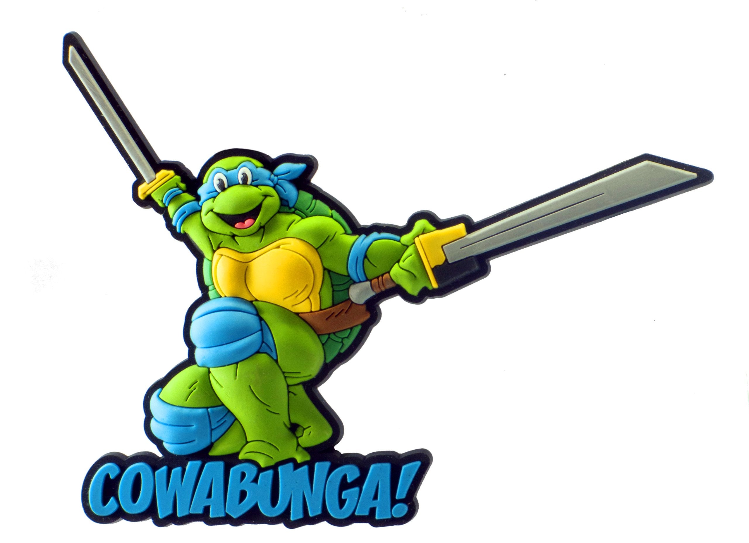 Nickelodeon Teenage Mutant Ninja Turtles Soft Touch PVC Magnet: Leonardo