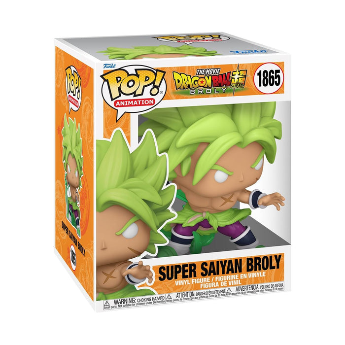 Funko POP! Super: Dragon Ball Super: Super Saiyan Broly 6" - Collectable Vinyl Figure - Gift Idea - Official Merchandise - Toys for Kids & Adults - Anime Fans