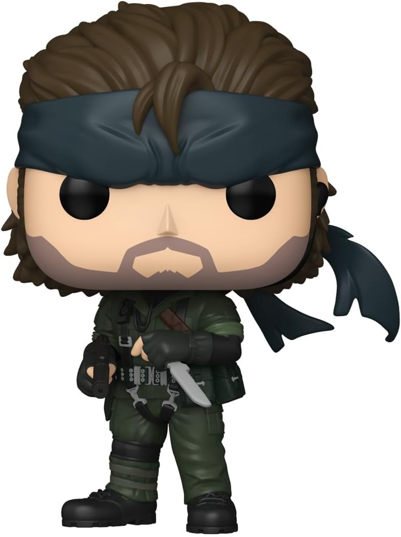 Funko Pop! Games: Metal Gear - Naked Solid Snake - Metal Gear Solid - Vinyl-Sammelfigur - Geschenkidee - Offizielle Handelswaren - Spielzeug Für Kinder und Erwachsene - Video Games Fans