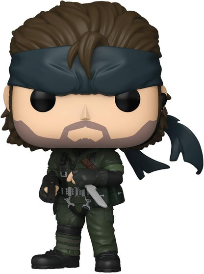 Funko Pop! Games: Metal Gear - Naked Solid Snake - Metal Gear Solid - Vinyl-Sammelfigur - Geschenkidee - Offizielle Handelswaren - Spielzeug Für Kinder und Erwachsene - Video Games Fans