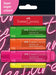 Faber-Castell - 254600 - Pack 4 Textliner 46 - Generación Z.
