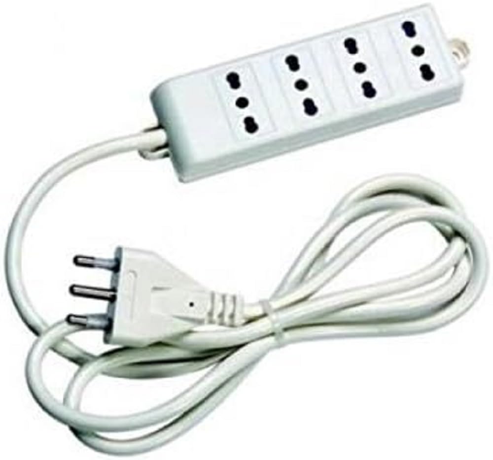 Multipresa 4P. White Bipasso