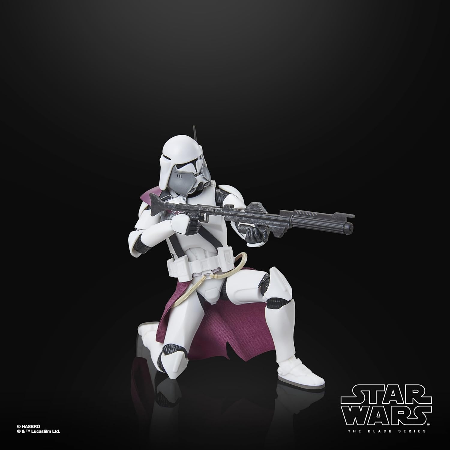 Star Wars The Black Series Klon-Kommandant Bacara, Star Wars: Ahsoka Premium Action-Figur zum Sammeln (15 cm