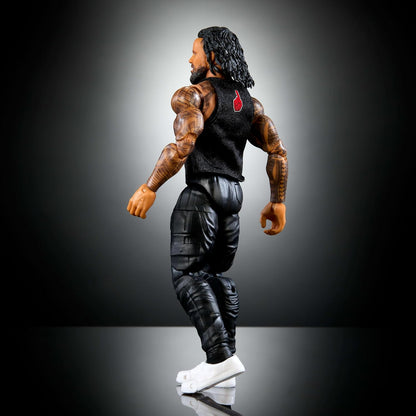 Mattel WWE Elite Action Figure & Accessories, Series #114 6-inch Collectible Jimmy Uso with 25 Articulation Points & Swappable Hands