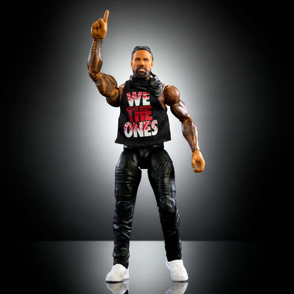 Mattel WWE Elite Action Figure & Accessories, Series #114 6-inch Collectible Jimmy Uso with 25 Articulation Points & Swappable Hands