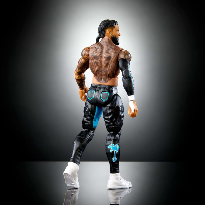 Mattel WWE Elite Action Figure & Accessories, Series #114 6-inch Collectible Jey Uso with 25 Articulation Points & Swappable Hands, JCH93