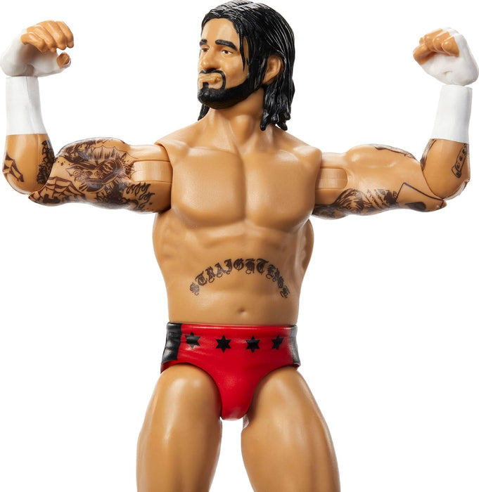 Mattel WWE Jake Roberts Action Figure, Main Event Series #154 6-inch Collectible x with 10 Articulation Points & Life-Like Look, JCV44