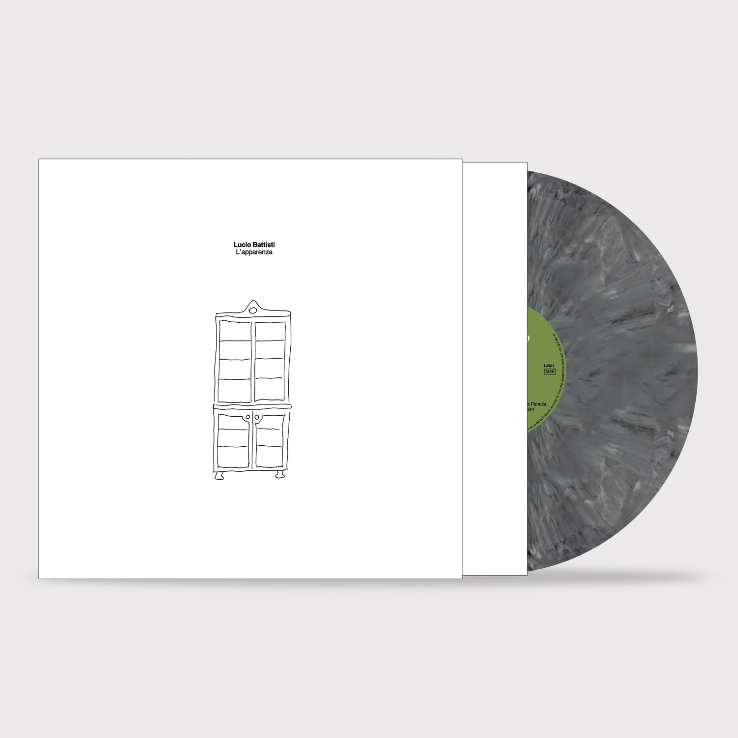 Vinile Lucio Battisti - L'apparenza (180Gr) (White/Black Marble Vinyl