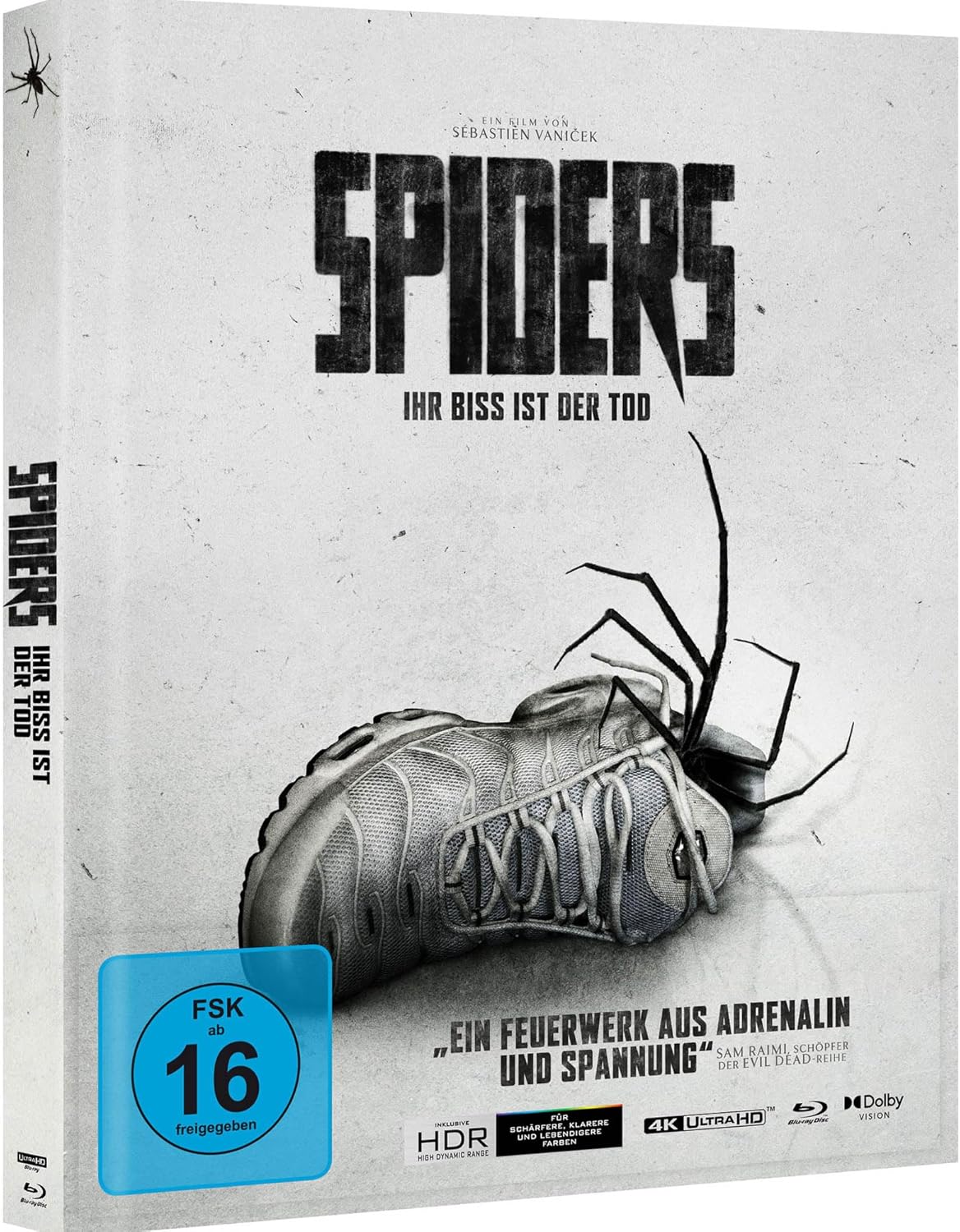 Spiders - Ihr Biss ist der Tod (Mediabook, 4K-UHD+Blu-ray+Bonus-Blu-ray