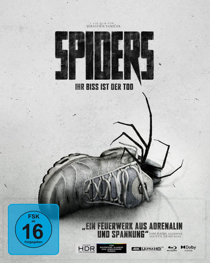 Spiders - Ihr Biss ist der Tod (Mediabook, 4K-UHD+Blu-ray+Bonus-Blu-ray